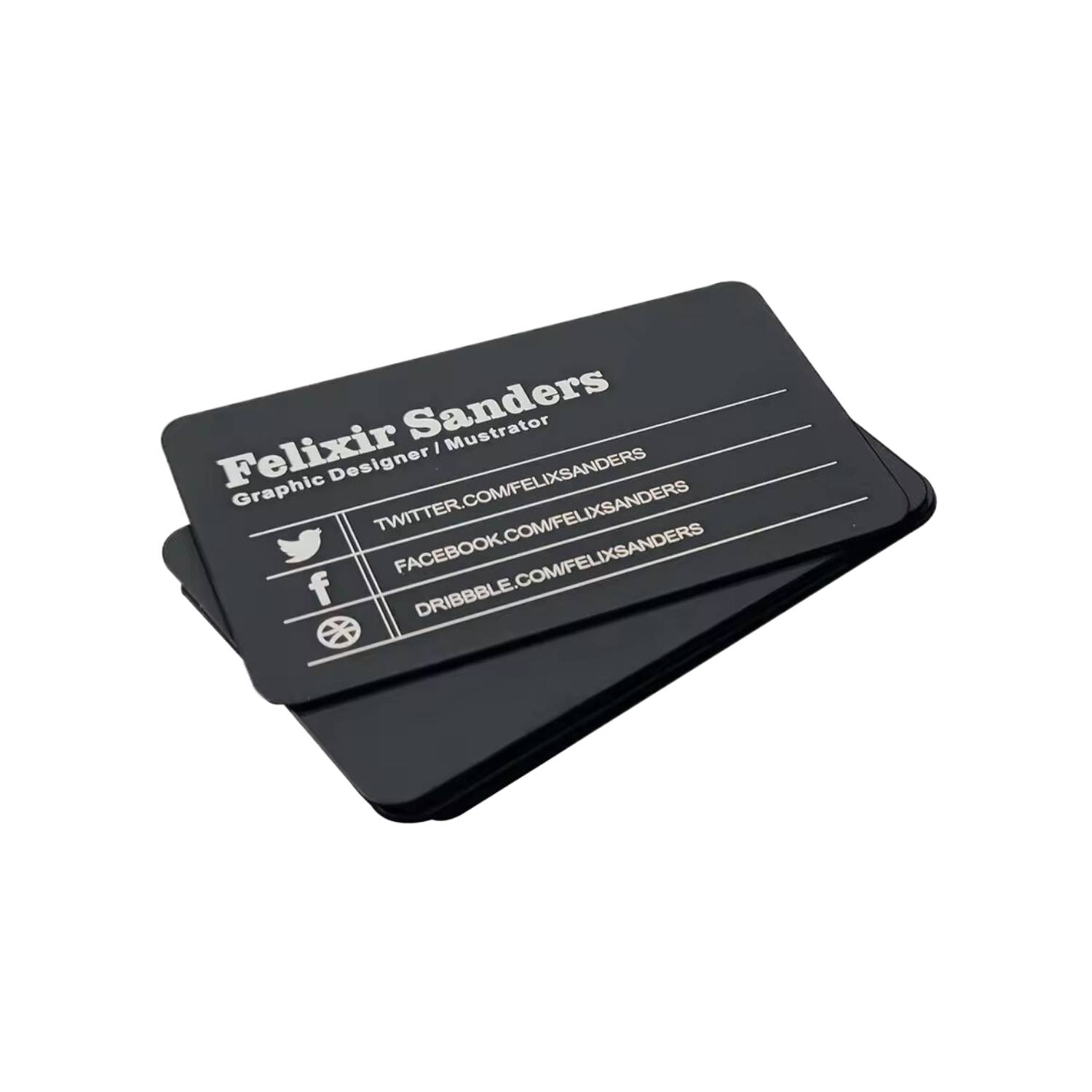 Executive Aluminum Business Card 7
