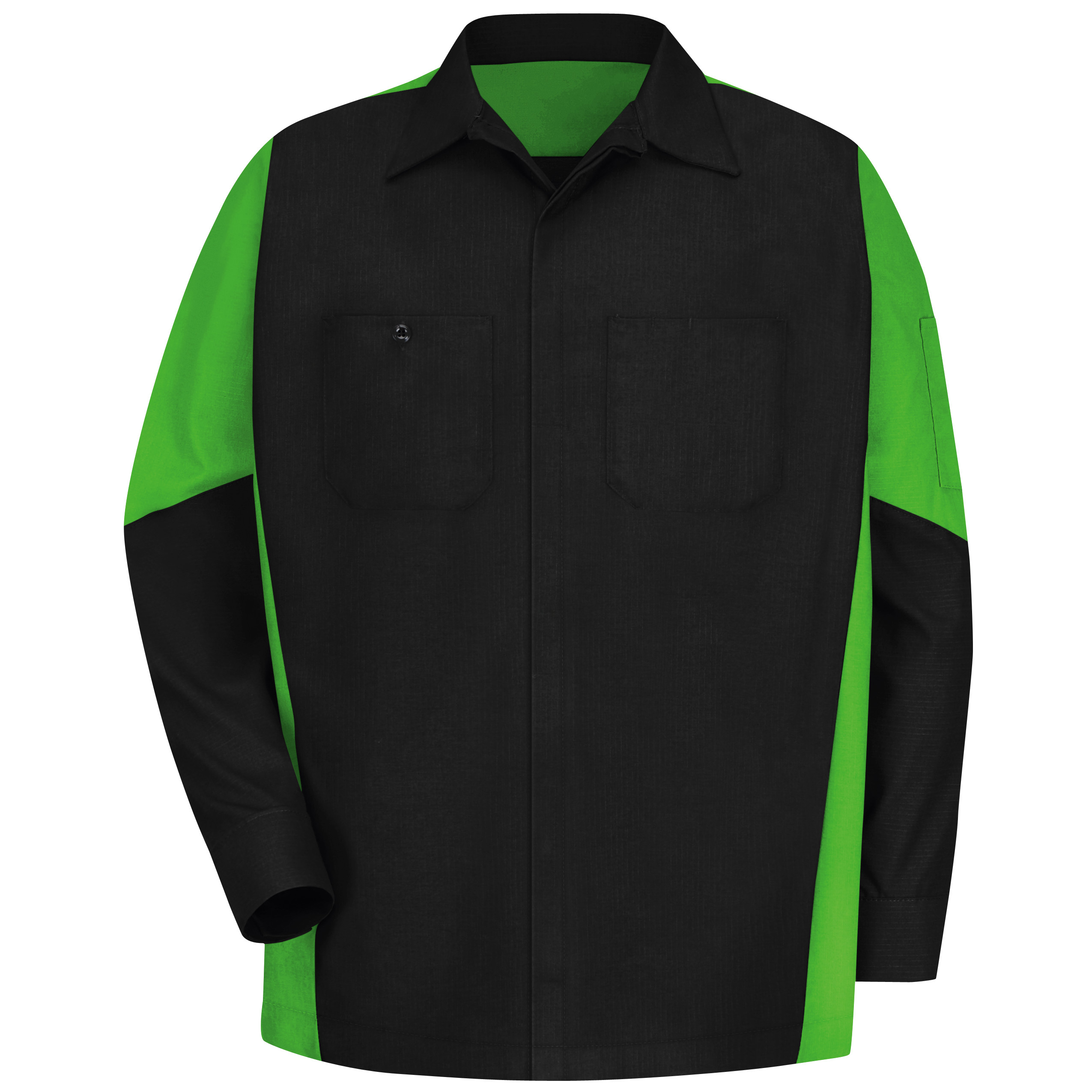 Red Kap® Men's Long Sleeve Two-Tone Crew Shirt 8