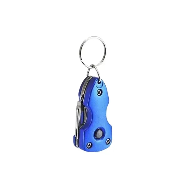 LED Keychain Knife Tool - EDC Multifunctional 4