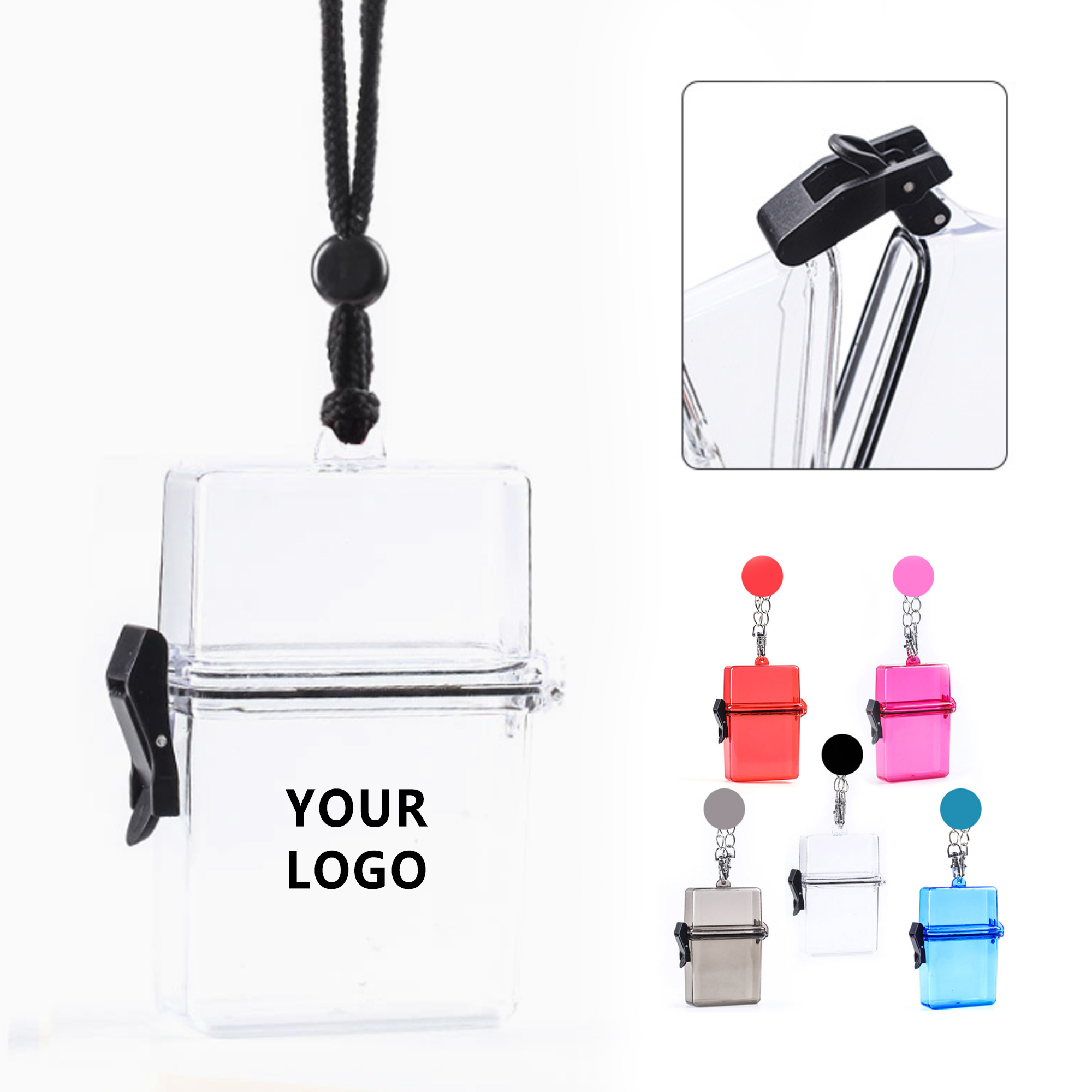 Waterproof Clear Cigarette Case 2