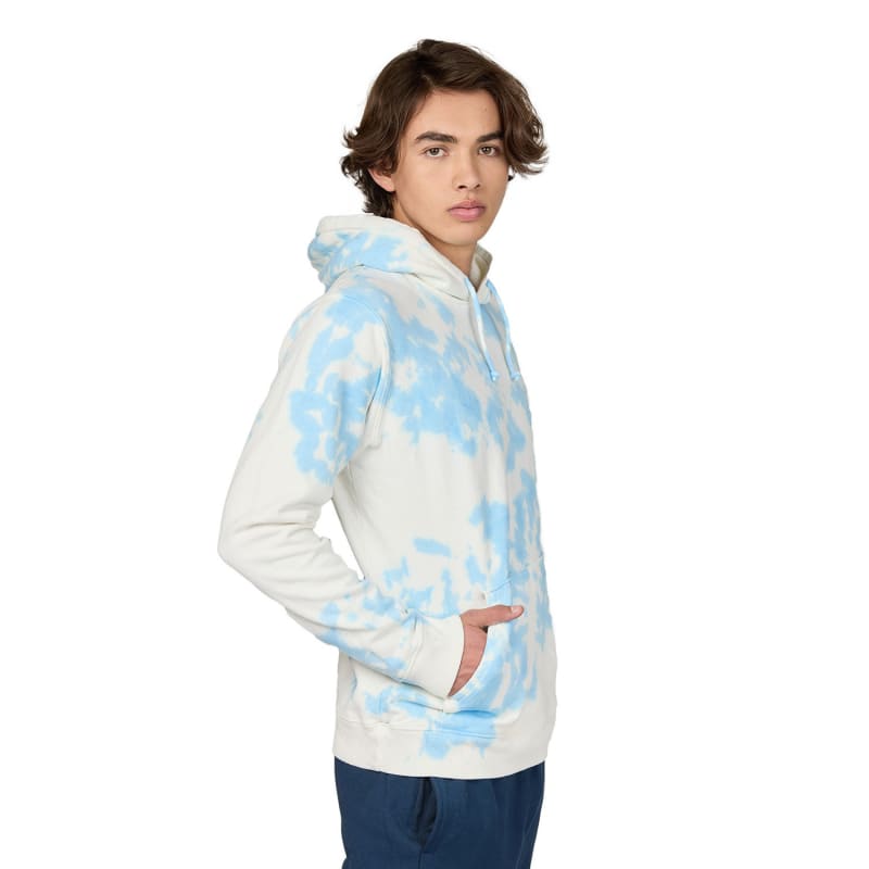 US Blanks Unisex Made In USA Cloud Tie-Dye Hooded Sweatshirt 6
