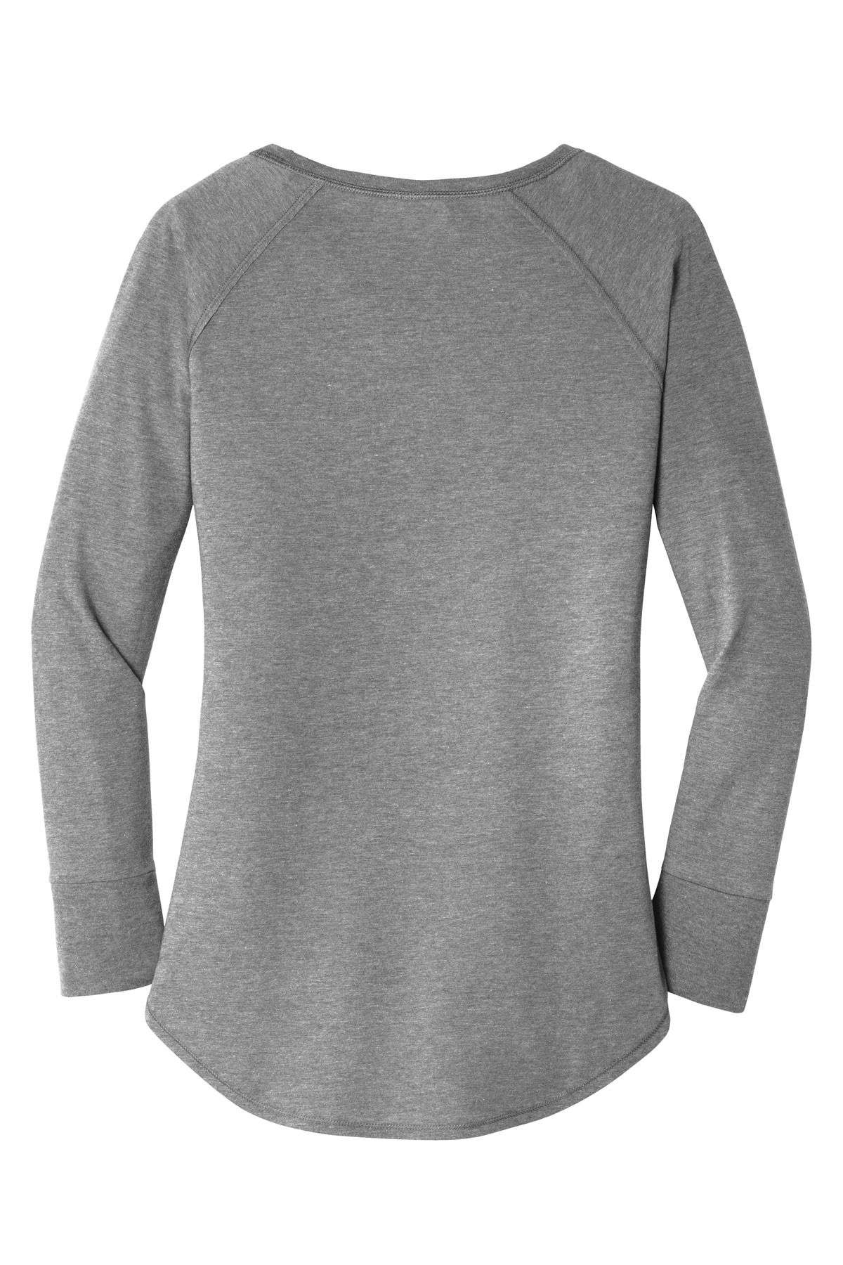 District Women's Perfect Tri Long Sleeve Tunic Tee. DT132L 12