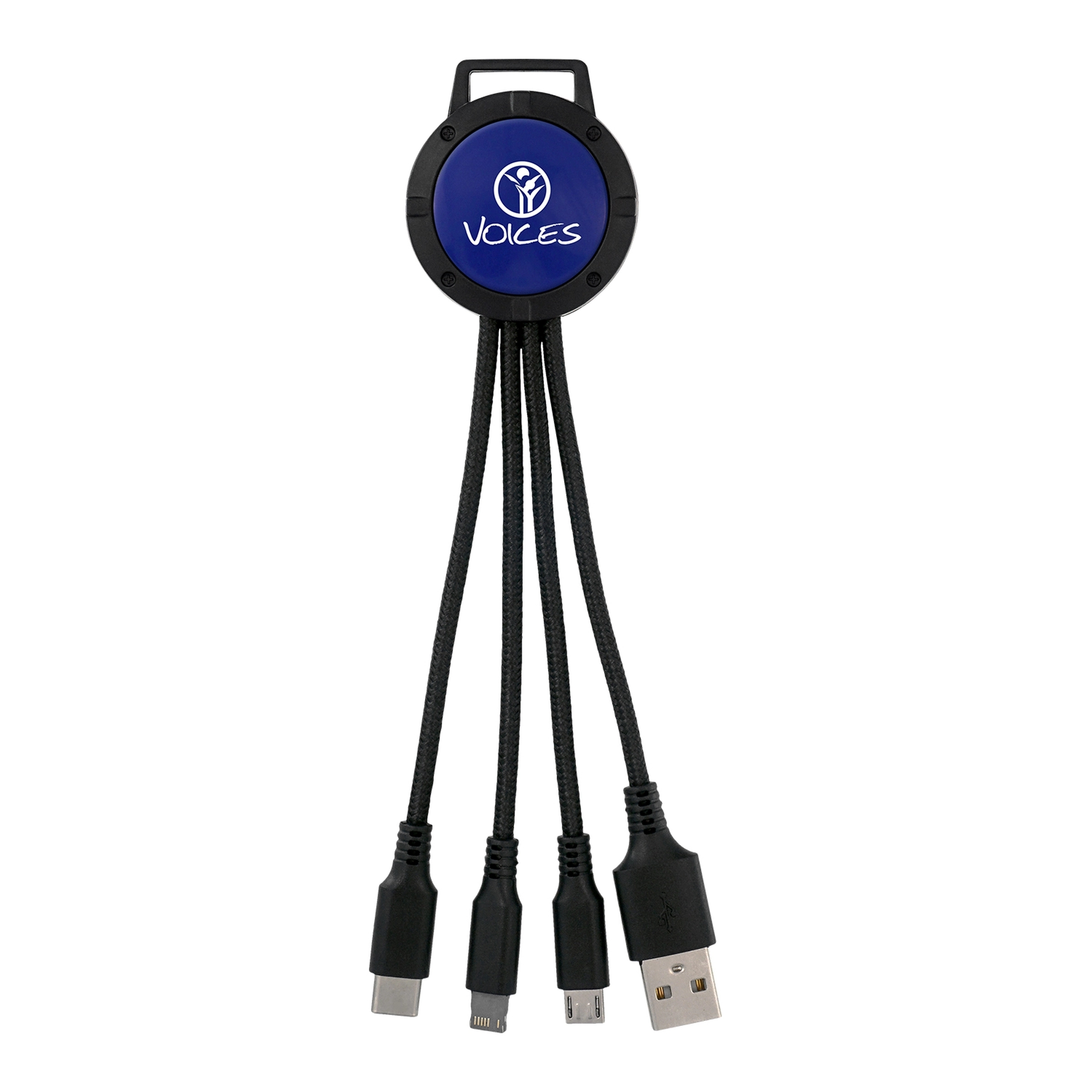TWO TONE 3-IN-1 CHARGING CABLE 40