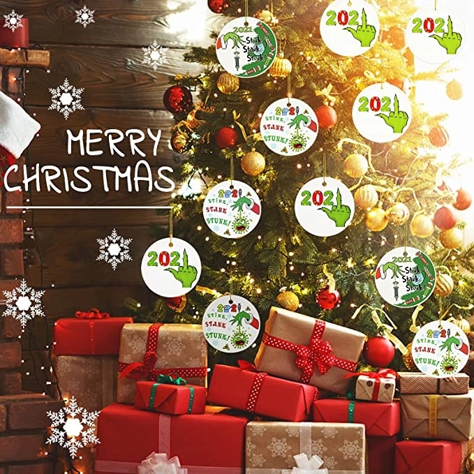 2021 Xmas Christmas Ornament decoration 9