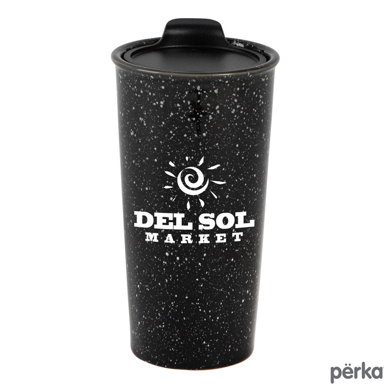 Perka® Salento 14 oz. Double Wall Ceramic Tumbler 19