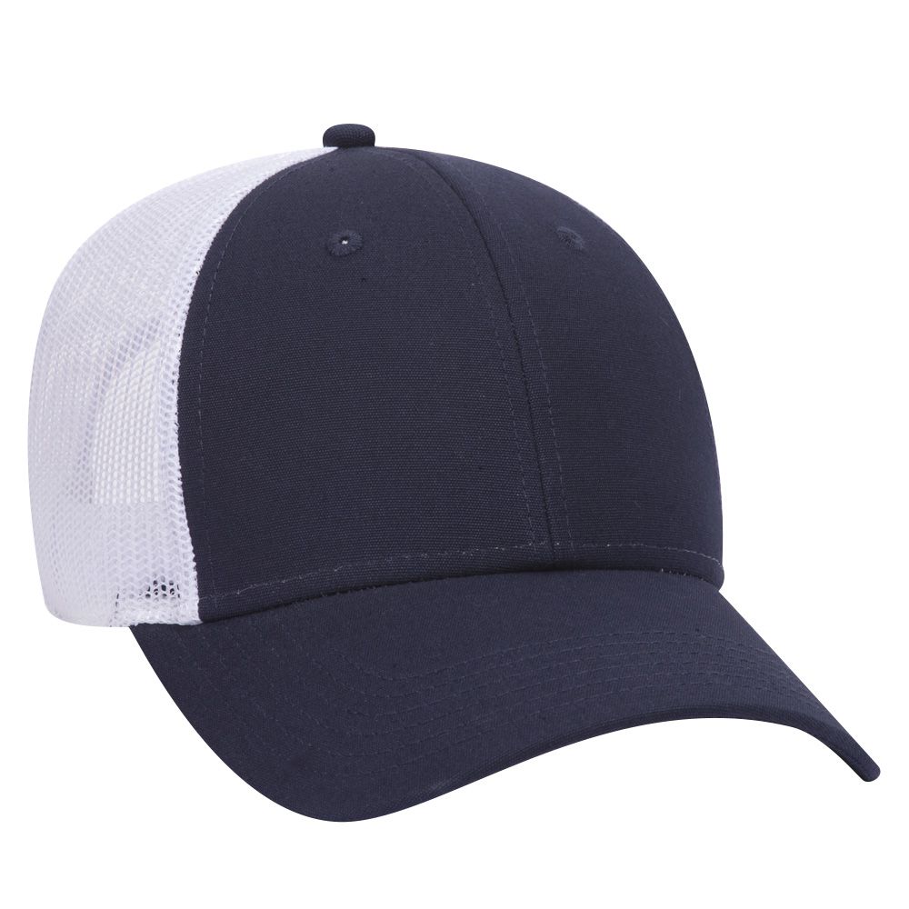 OTTO CAP® 6 Panel Low Profile Mesh Back Trucker Hat 23