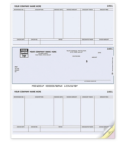 Laser OCR accounts payable middle check 2