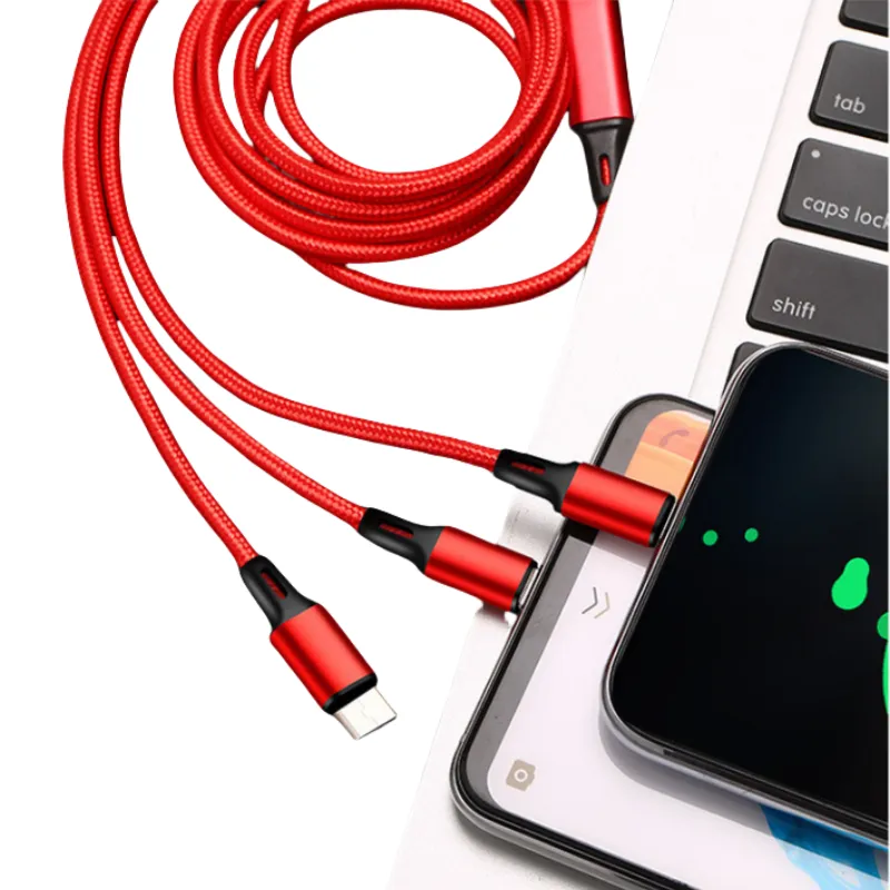 Nylon Braided Fast Charging Data Cable 5