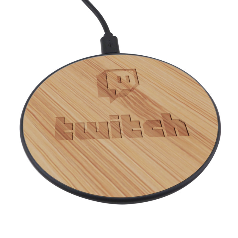 Chi-Charge Pad - Bamboo or Wood Wireless Charge Pad 2