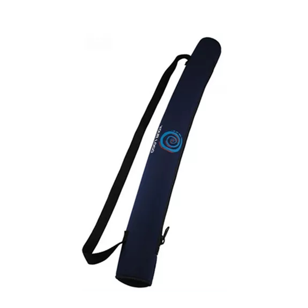 6 Can Neoprene Tube Cooler, custom koozie with logo imprint 2