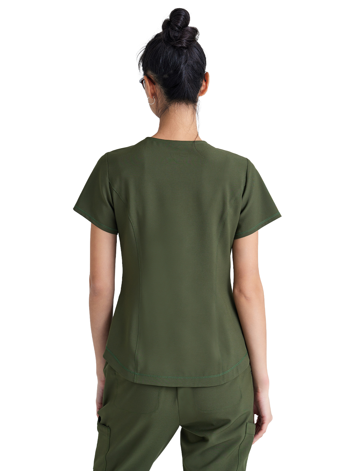 Grey's Anatomy Evolve Stretch - Women's Two-Pocket V-Neck Rhythm Scrub Top 39