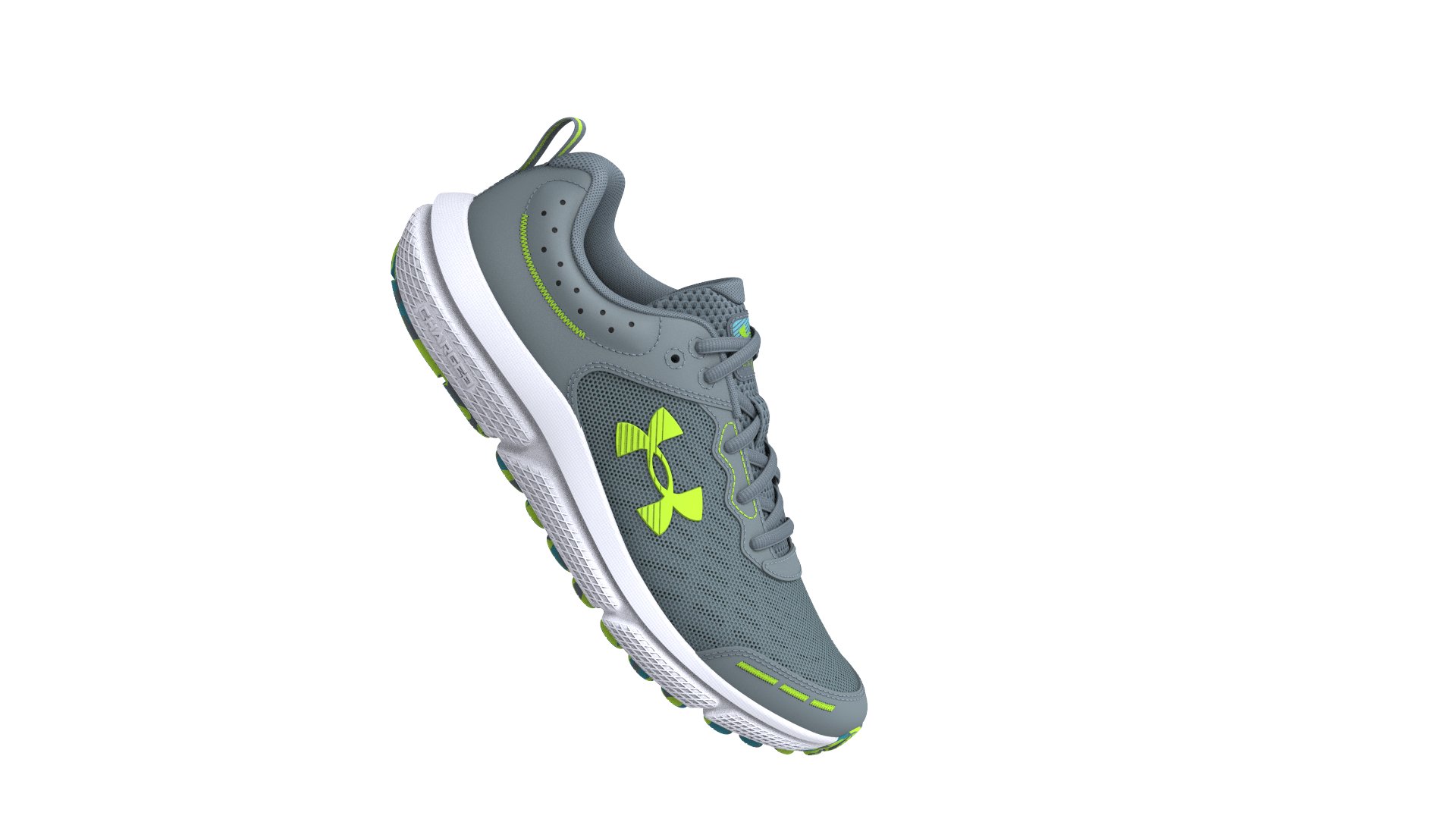 UA Assert 10 Wide Boys' Running Shoes 2