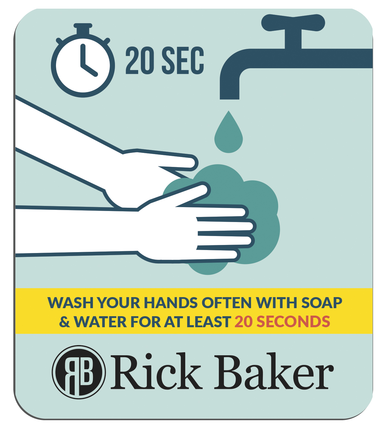 Good Value™ 20 Mil Large Stock Shape Magnet 17