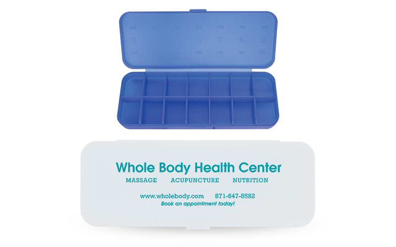 Traveler's All-Week AM/PM Pill Box