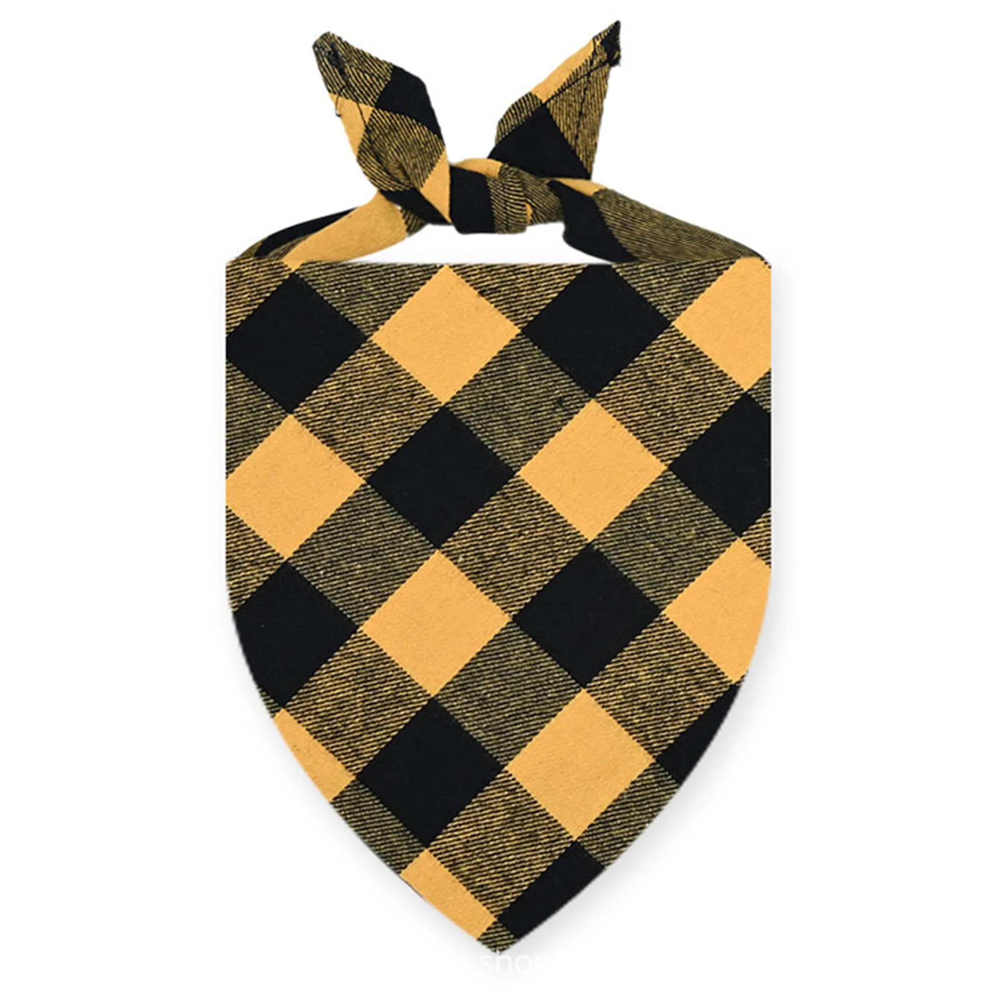 Pet Triangle Classic Plaid Scarves Dog Bandana 9
