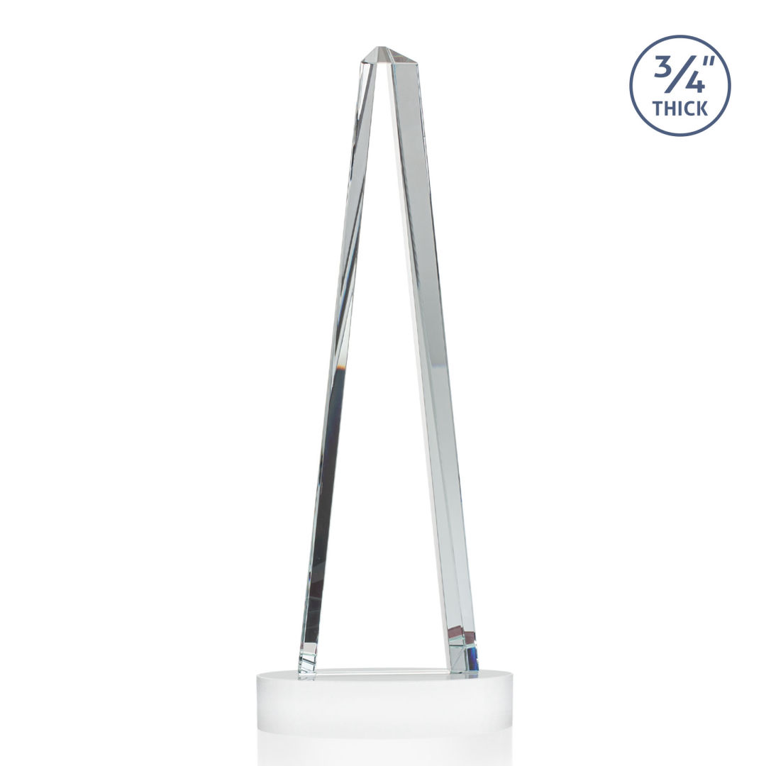 Majestic Tower Award on Alberton Base - White 17