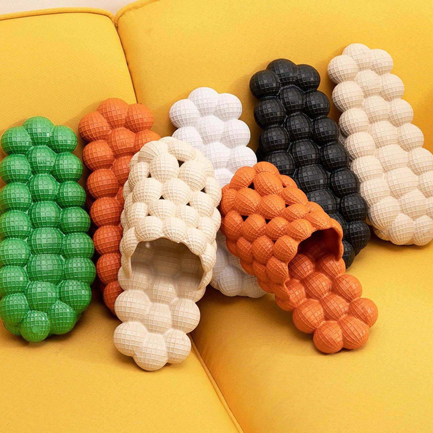 Men Women Massage Bubble Slippers 9