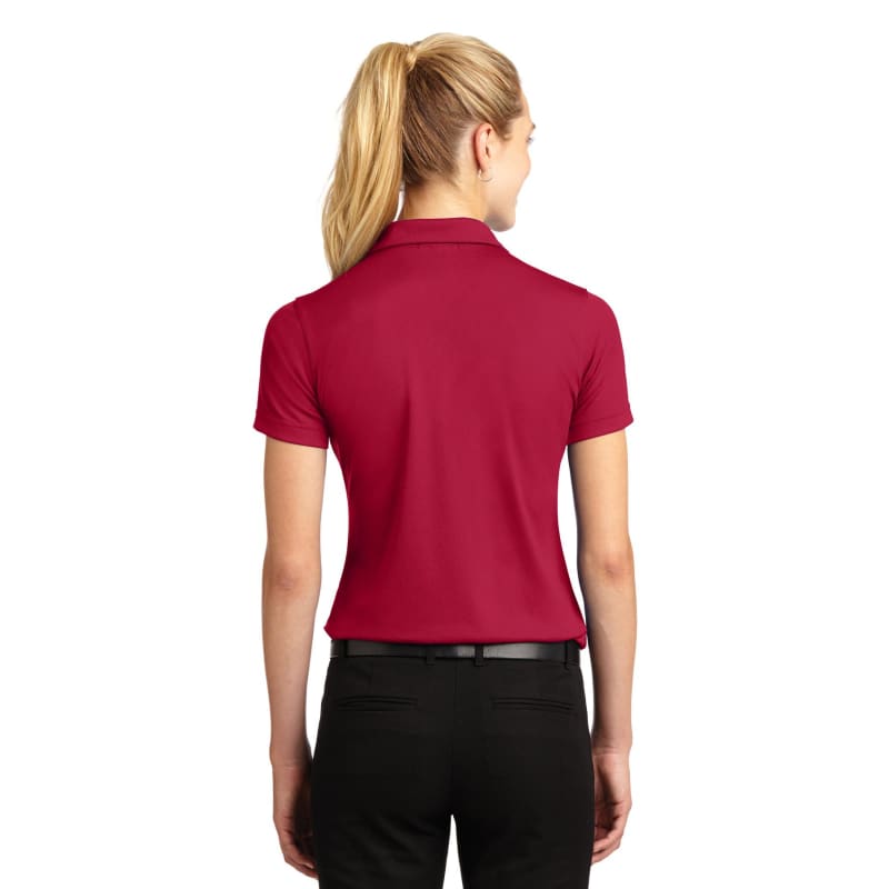 Sport-Tek Women's Dri-Mesh V-Neck Polo. 24