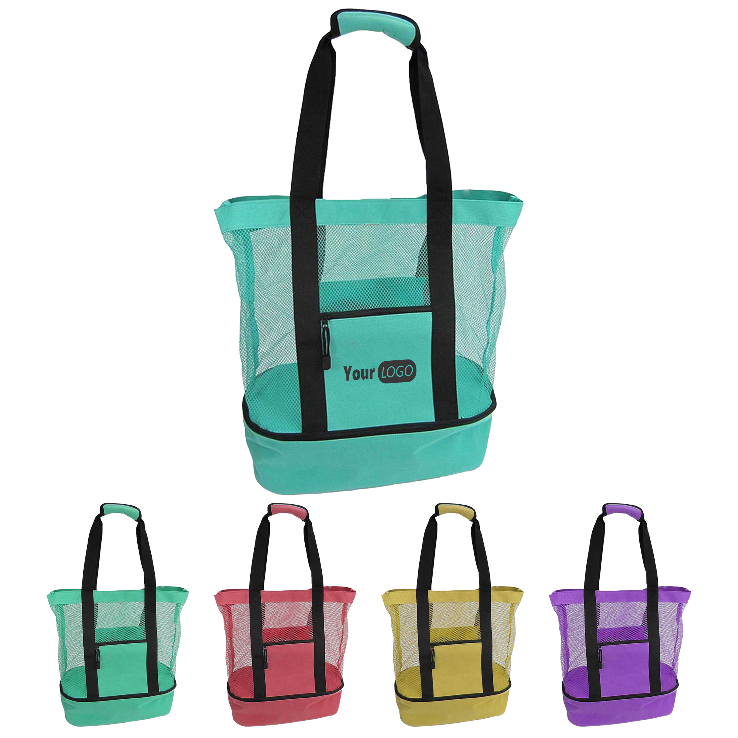 Oxford Spacious Mesh Tote Bag For Beach And Pool Days 3