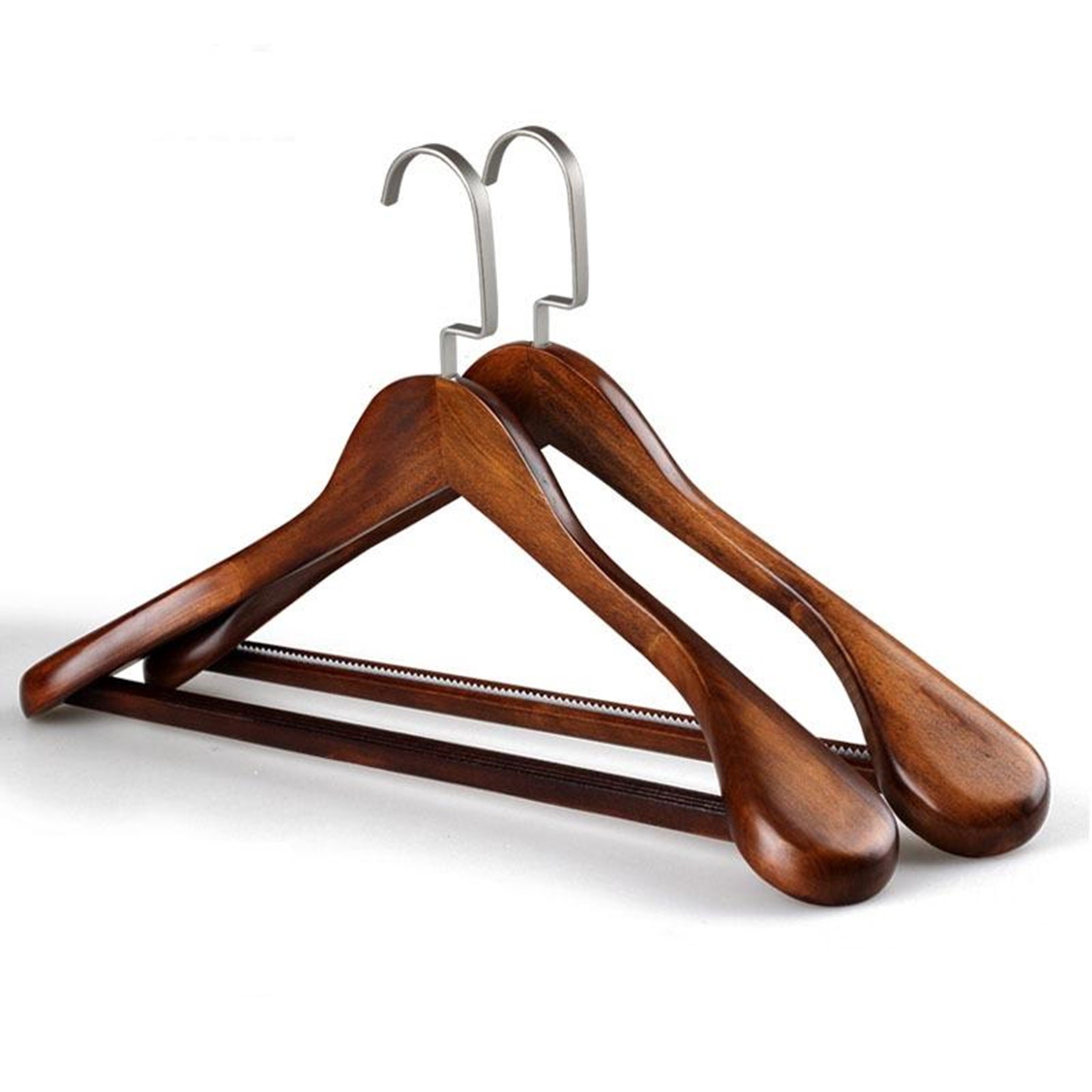 Suit Coat Hangers With Anti-Slip Strips 3