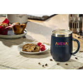 Brew Copper Vacuum Insulated Mug 12oz, custom tumbler with logo imprint 71
