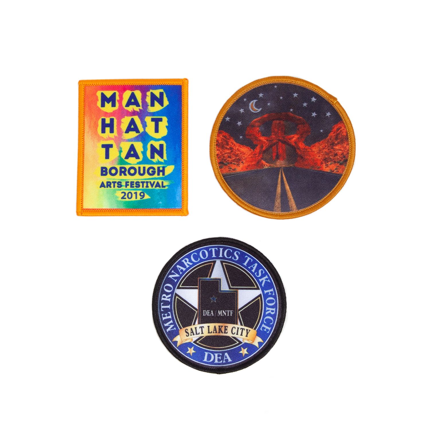 4" Dye Sublimated Patch 2