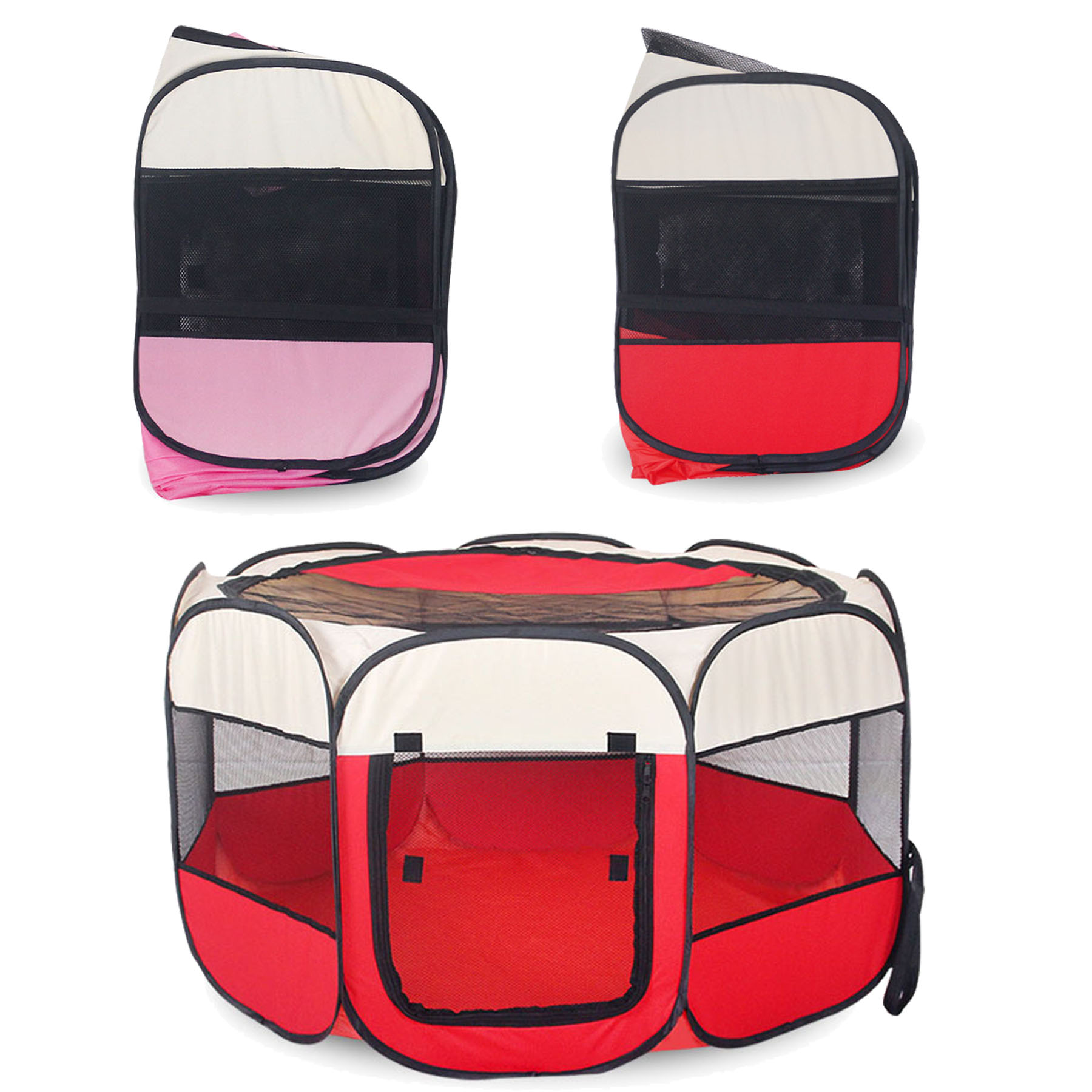 Portable Pet Exercise Play Pen Tent 2