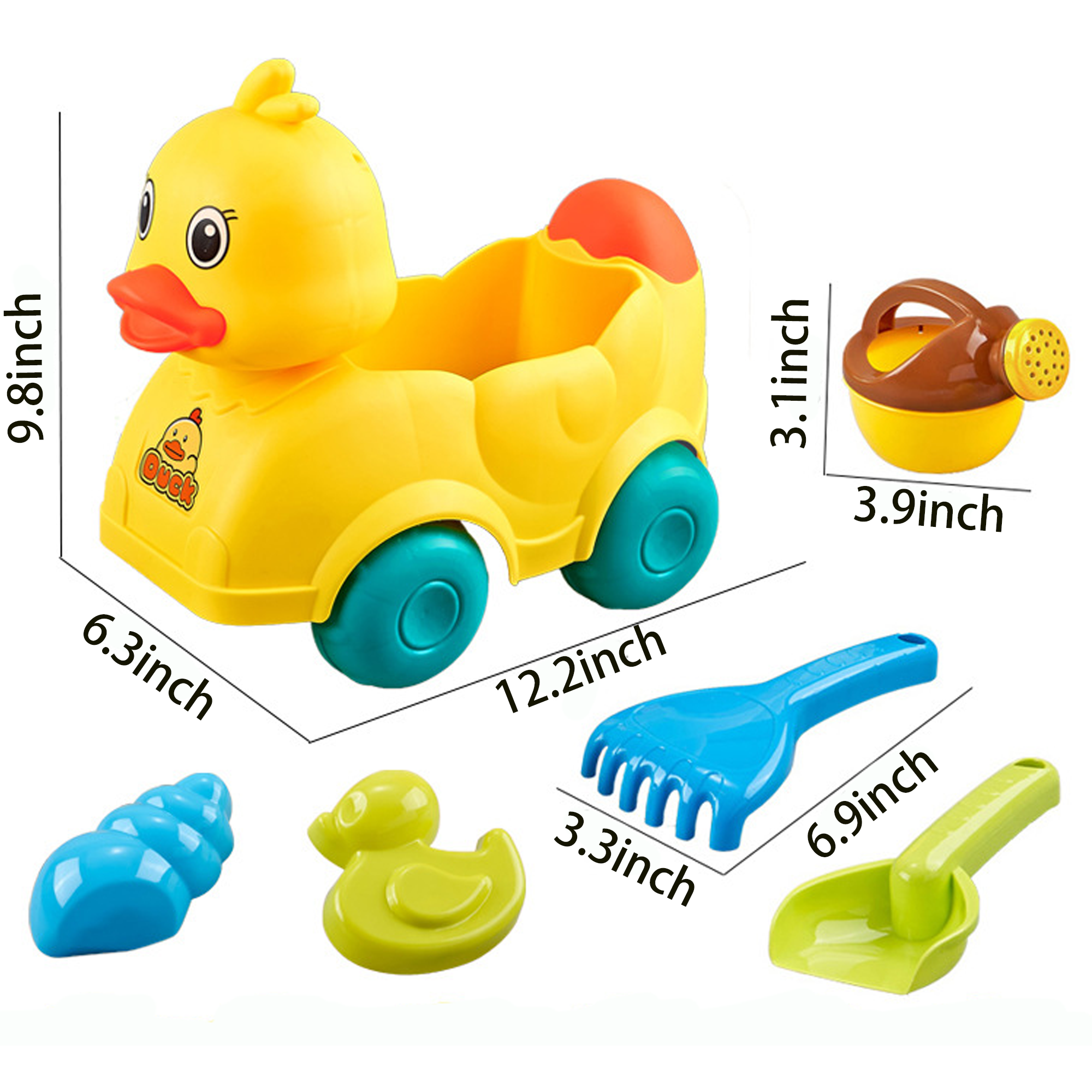 6 Sets Of Children's Beach Toys 50MOQ 4