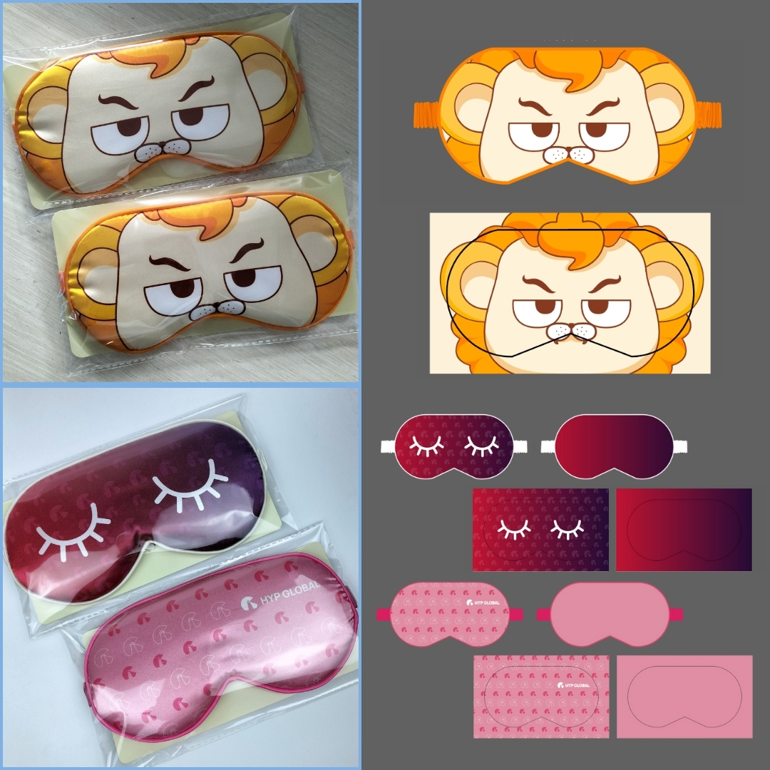 Customizable Eye Mask with Digital Printing 8