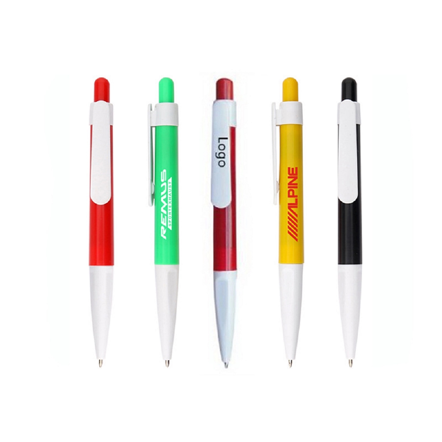 Promotional Colorful Plastic Ballpoint Pen 5