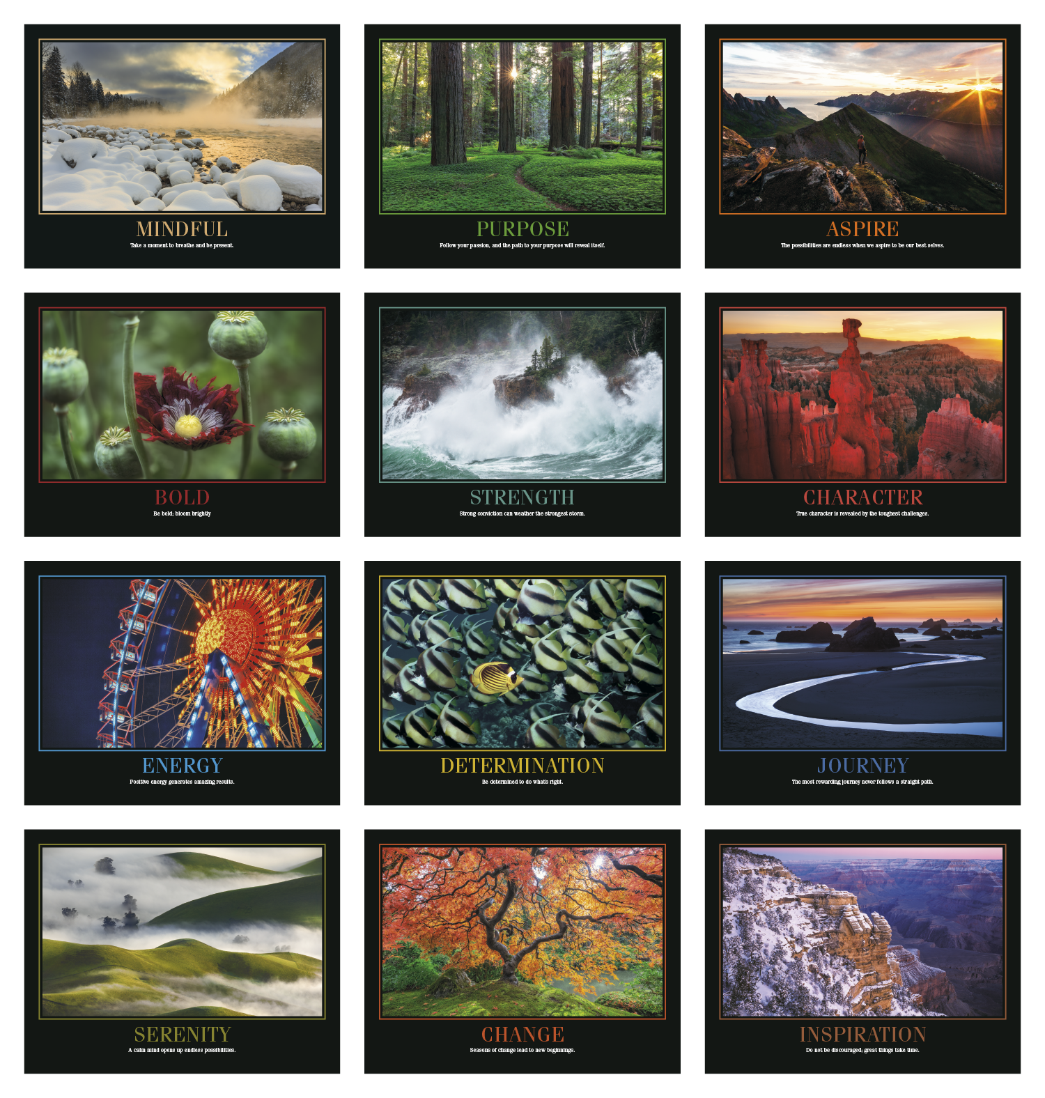 HotLine® Products Motivation Appointment Calendar (Motivational Quotes) - Stapled 5