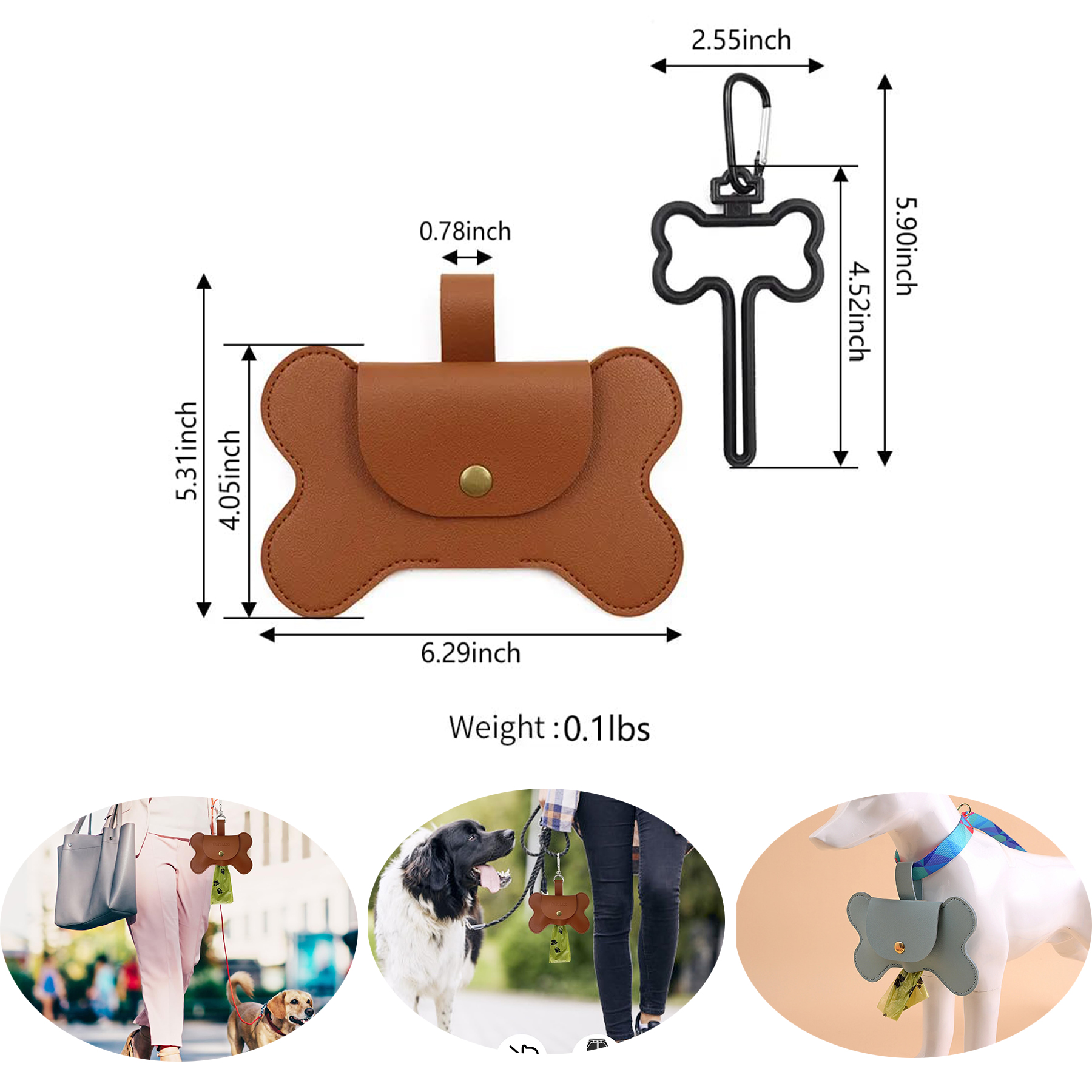 Practical Pet Waste Bag Holder 2