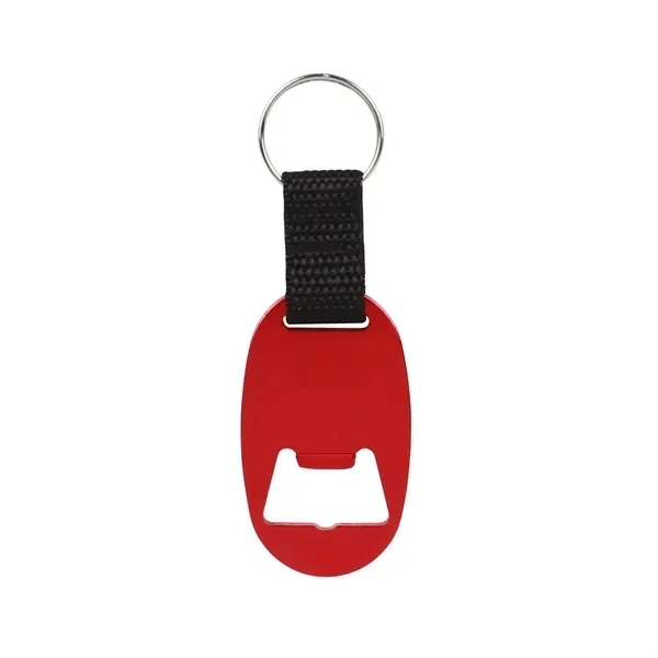 Aluminum Oval Keychain Bottle Opener 7