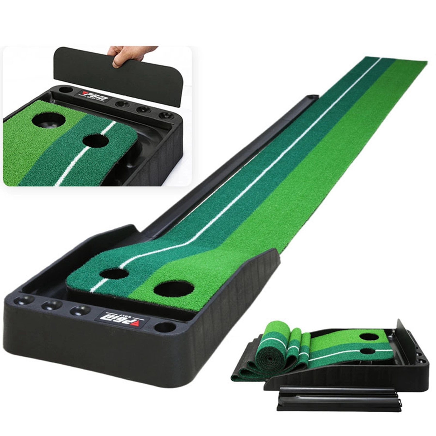 Indoor Golf Putting Mat Mini Course 2