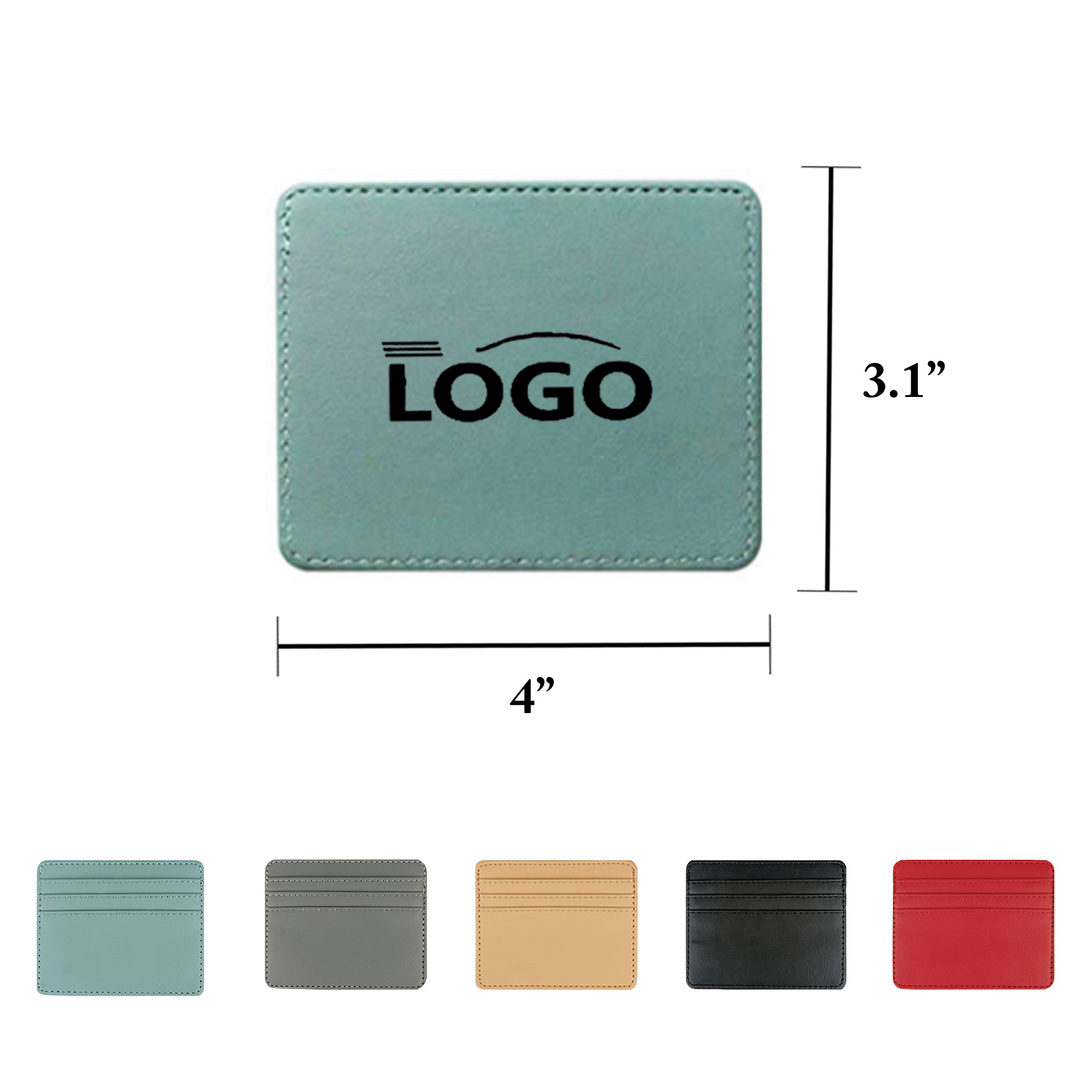 PU Leather Multi-Slot Card Wallet 2