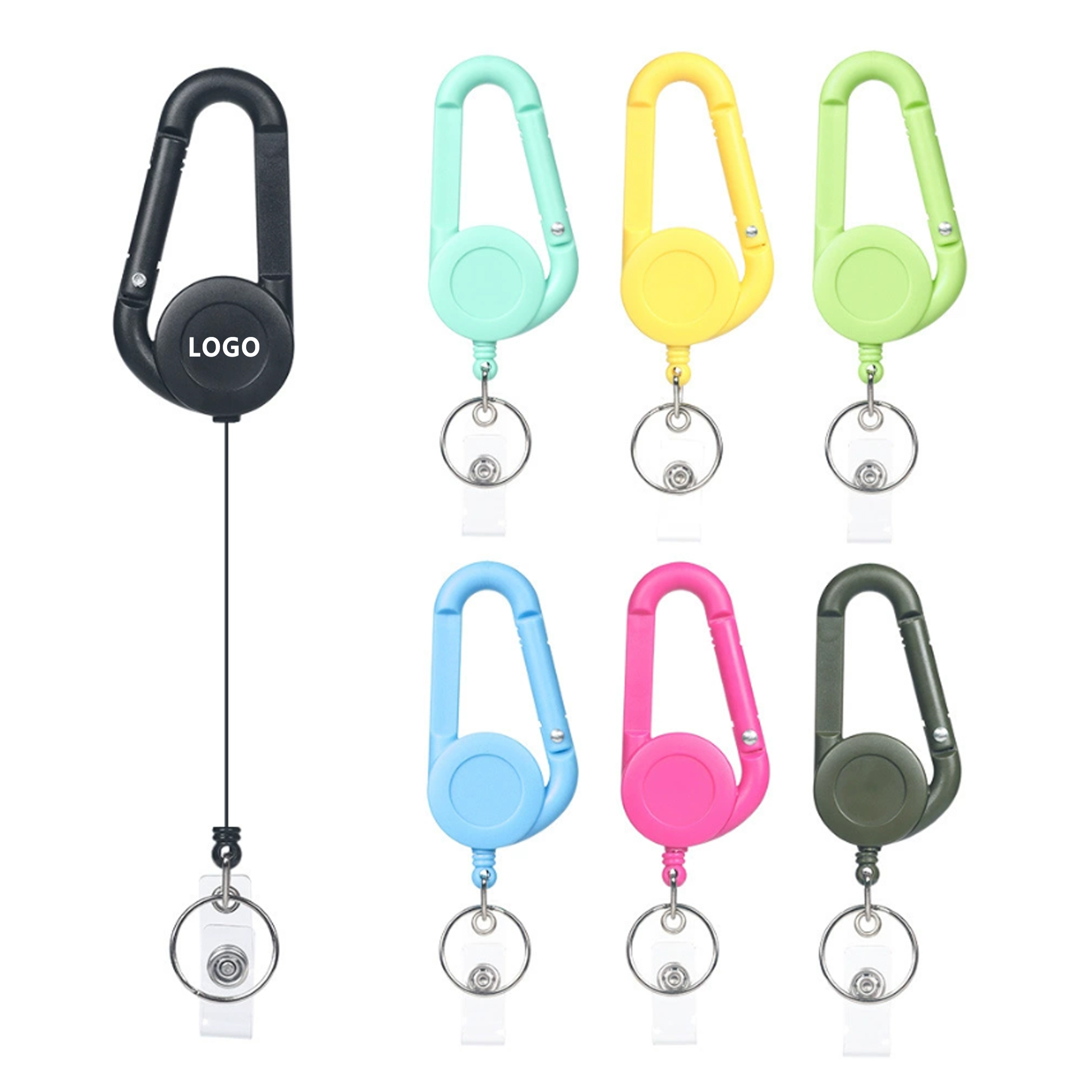 Retractable Keychain Carabiner 2