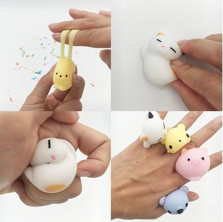 Fashion Cartoon Cute animal PU Squishy Anti-stress 8
