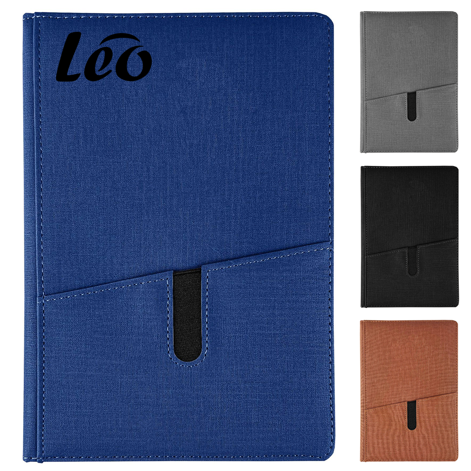 PU imitation cowhide fashionable and simple A5 notebook