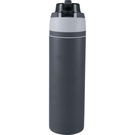 Elvin 28oz Recycled Stainless Flip Straw Bottle, custom water bottle with logo imprint 35