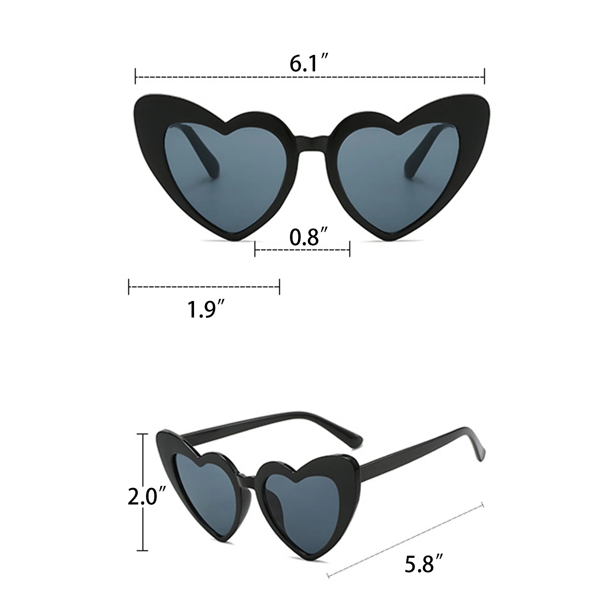 Heart Shaped Sunglasses 6