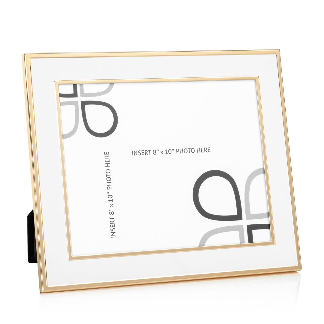 Grenada Frame - White/Rose Gold 1