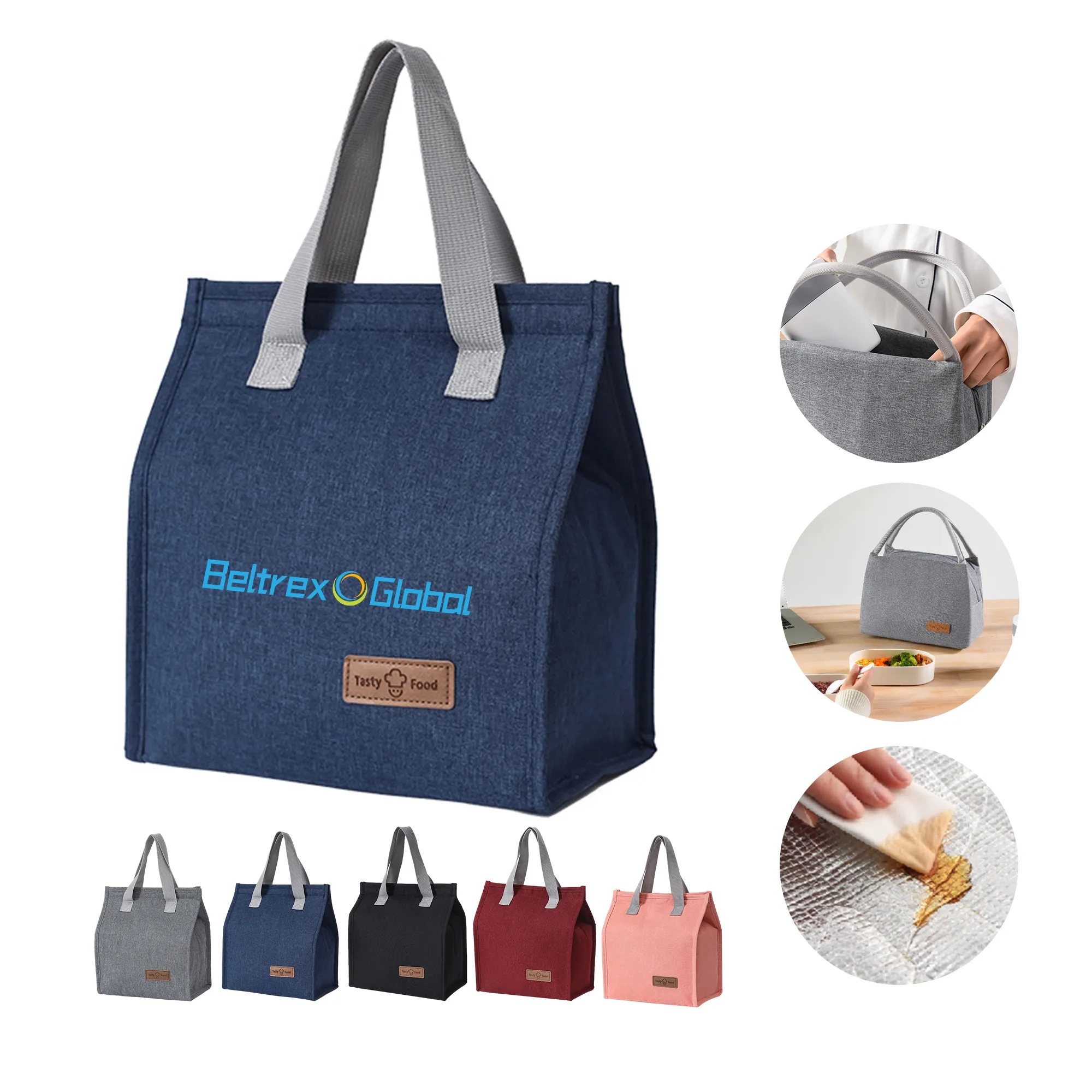 Durable Insulated Lunch Bag with Spacious Interior 4