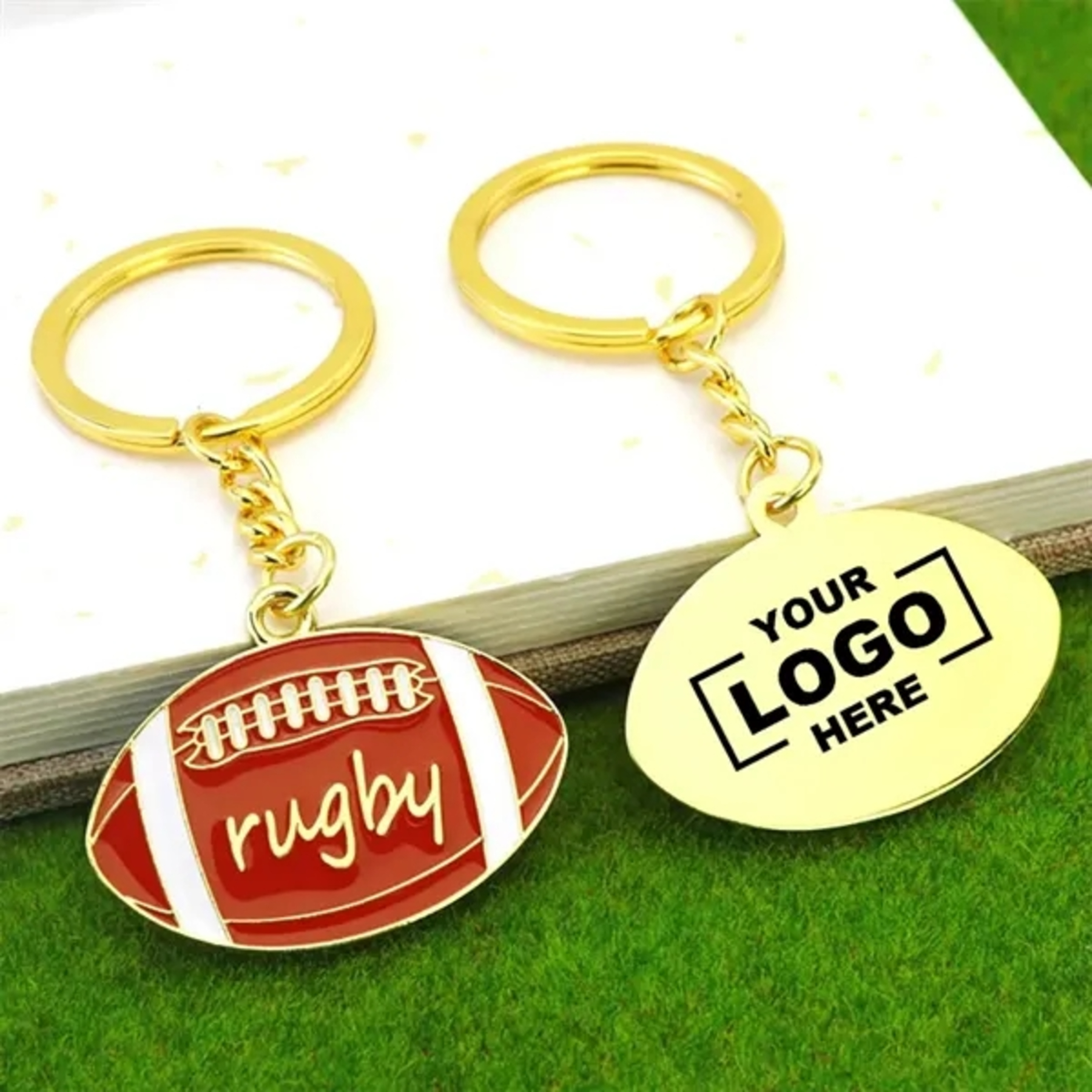 Ball Model Metal Keychain 2