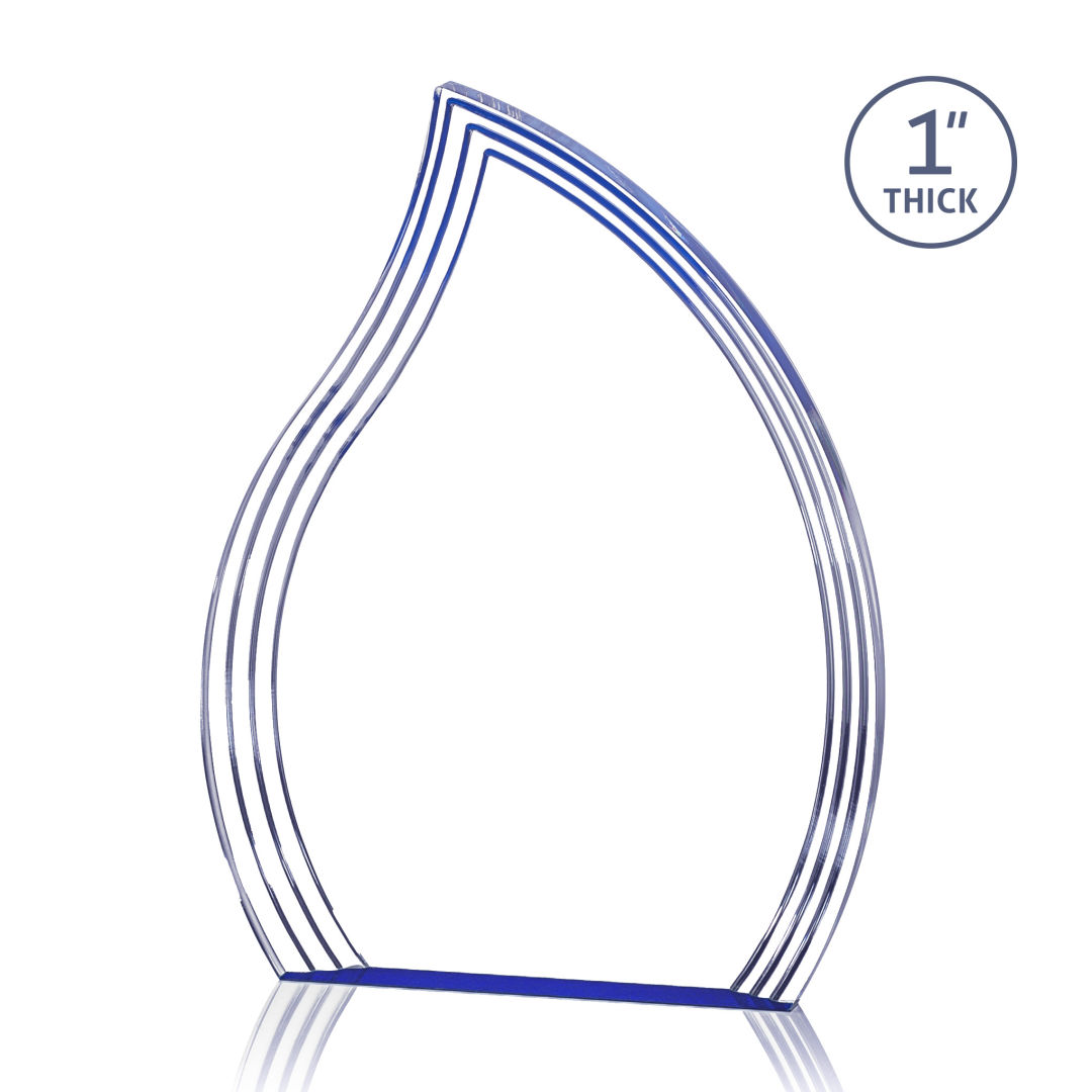Tidworth Flame VividPrint™ Award - Blue 5