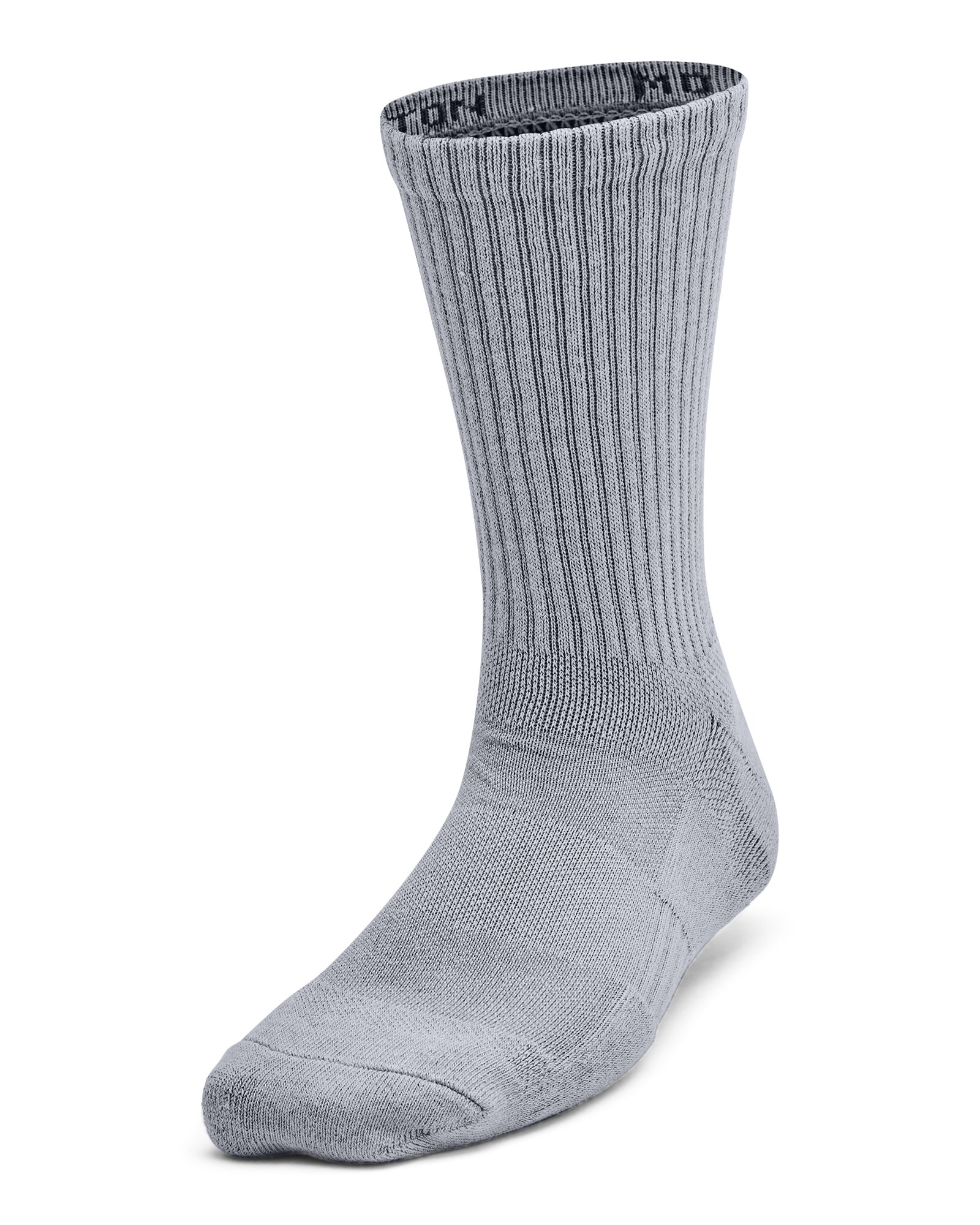 UA Training Cotton Kids' 3-Pack Crew Socks 3