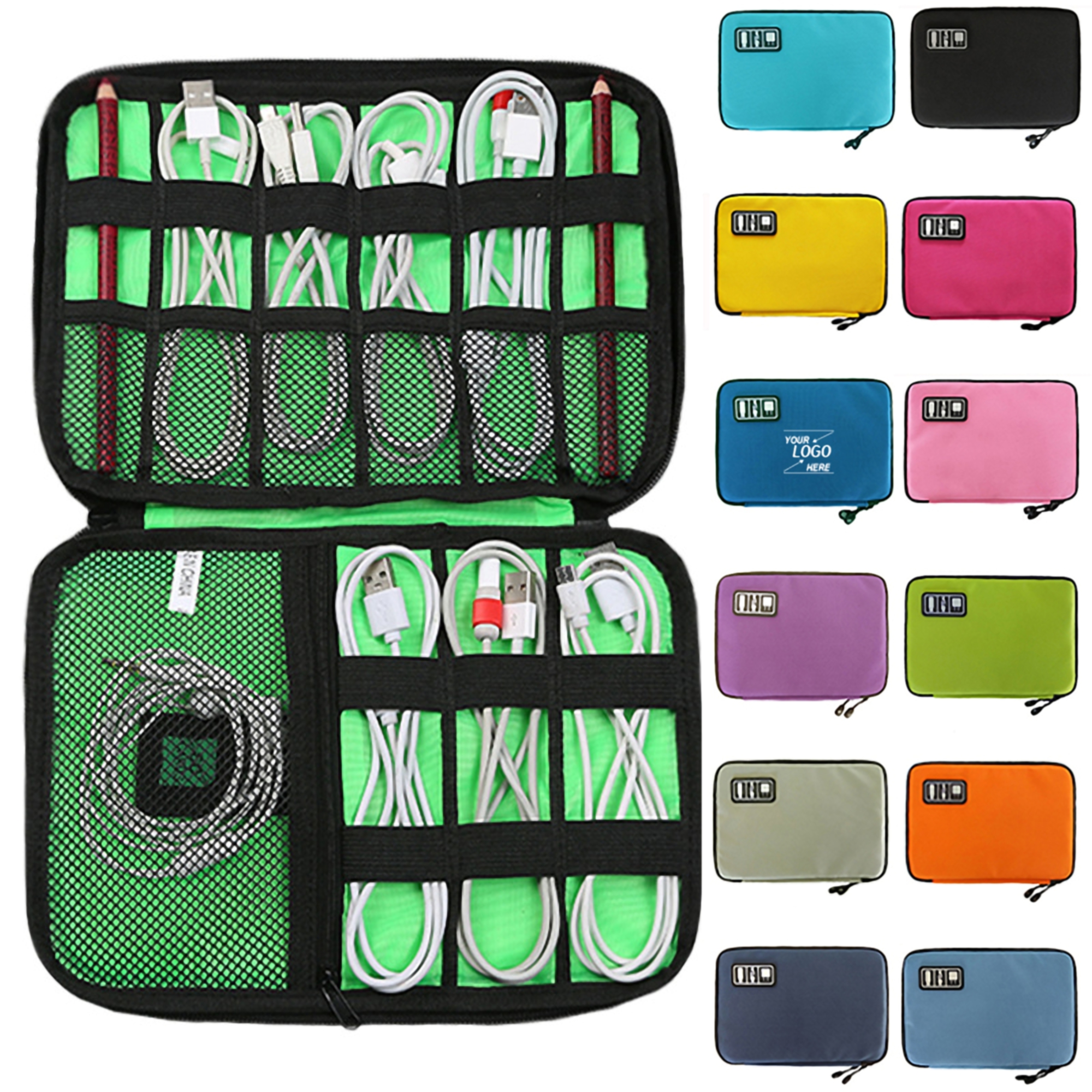 Portable Travel Electronics Organizer Bag 2