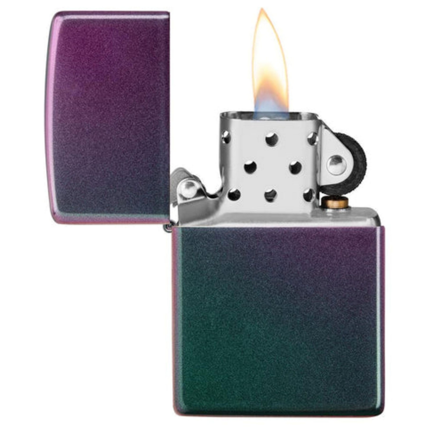 Genuine Zippo windproof lighter - Iridescent 4