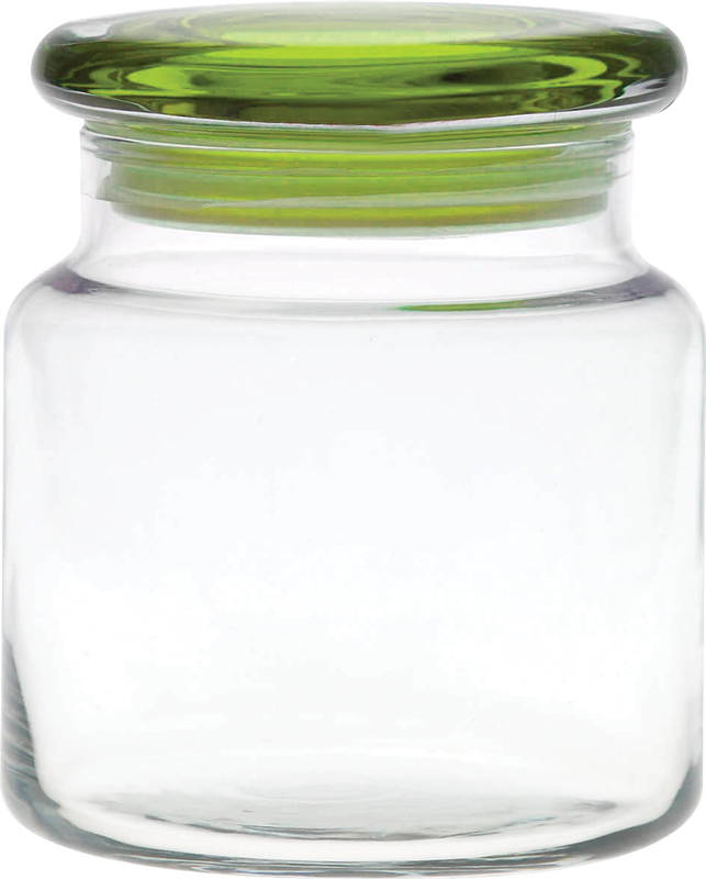 16 oz. Apothecary Jar with Flat Lid 12
