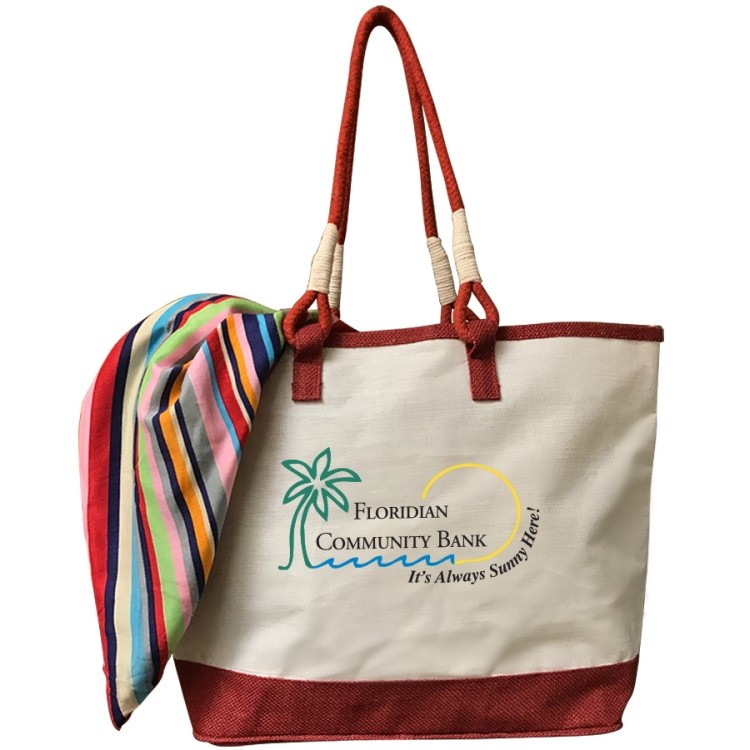 Horizon Tote, custom tote bag with logo imprint 4