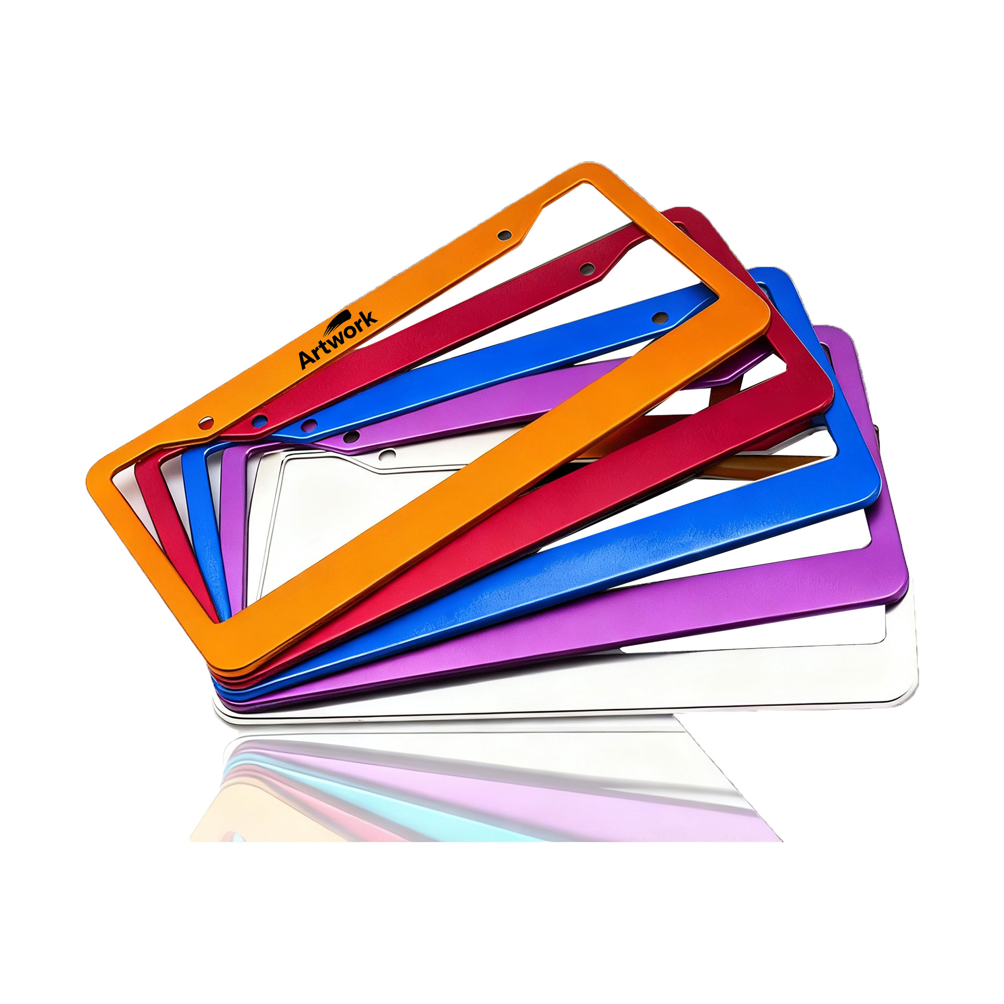 Aluminum Alloy Car License Plate Frame 9